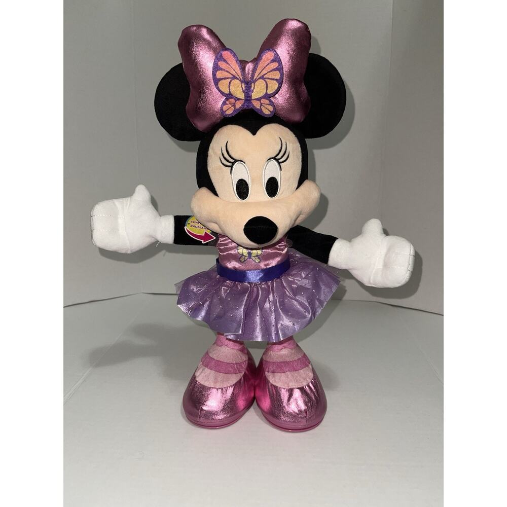 Minnie Mouse Sing and Dance Butterfly Ballerina Lights and Sounds Disney Junior - Picture 2 of 4
